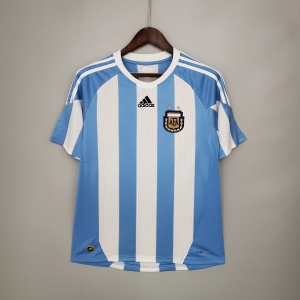 Retro 2010 Argentina home Soccer Jersey