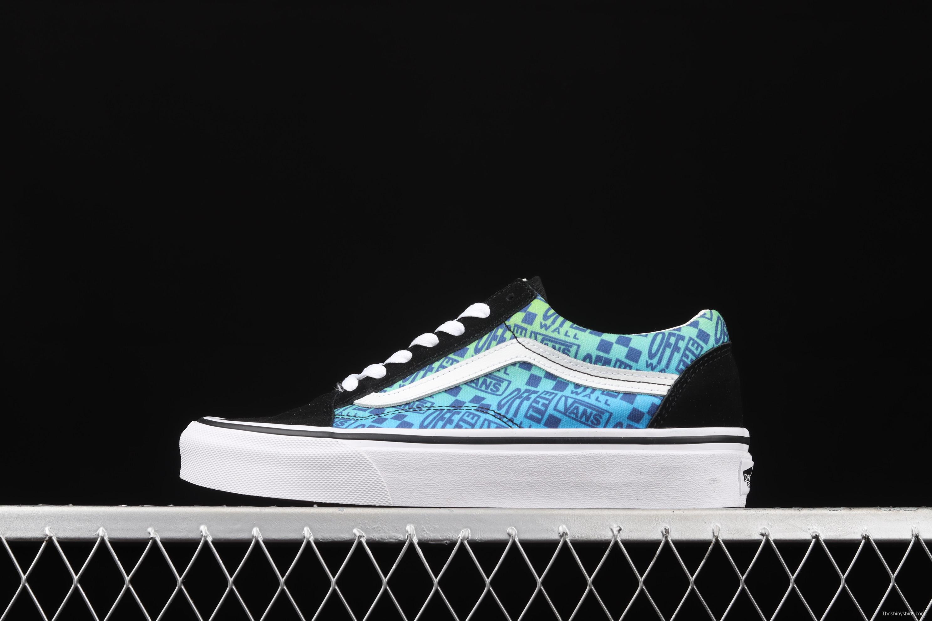 Vans Old Skool gradient color matching series low-top casual board shoes VN0A4U3B2PA