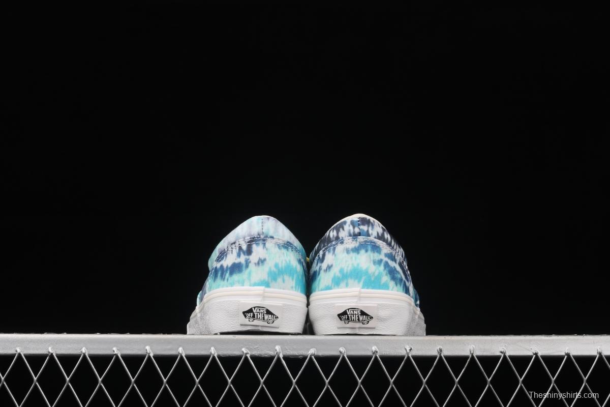 Vans Doheny national style series energetic summer-tie dyeing network celebrity white shoes VN0A3MVZ54H