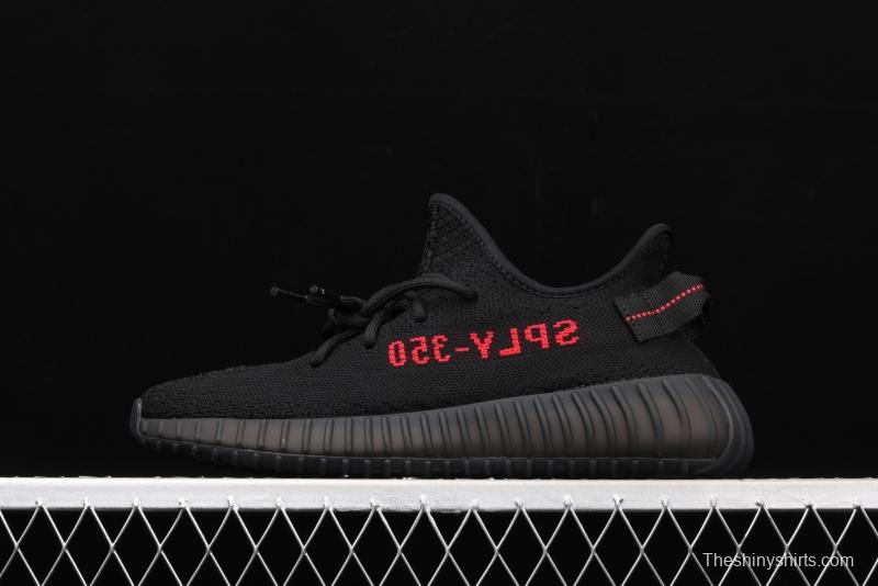 Adidas Yeezy 350 V2 Boost Basf CP9652 Darth Coconut 350 second Generation Black and Scarlet letter BASF Boost original