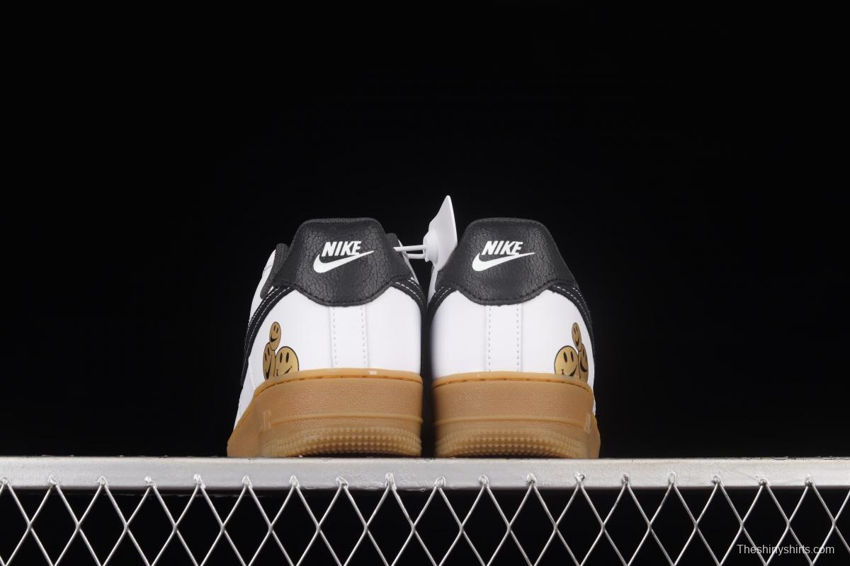 NIKE Air Force 1 Have A Nike Day smiley face low-top casual board shoes DO5854-100