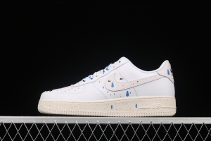 NIKE Air Force 1x07 low-top casual board shoes CZ0339-100