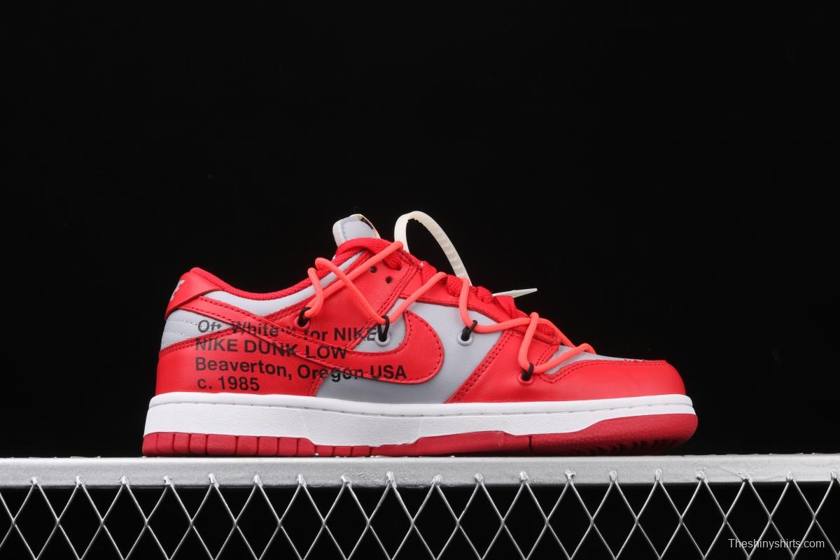 OFF-White x Futura x DUNK OW joint name board shoes CT0856-600