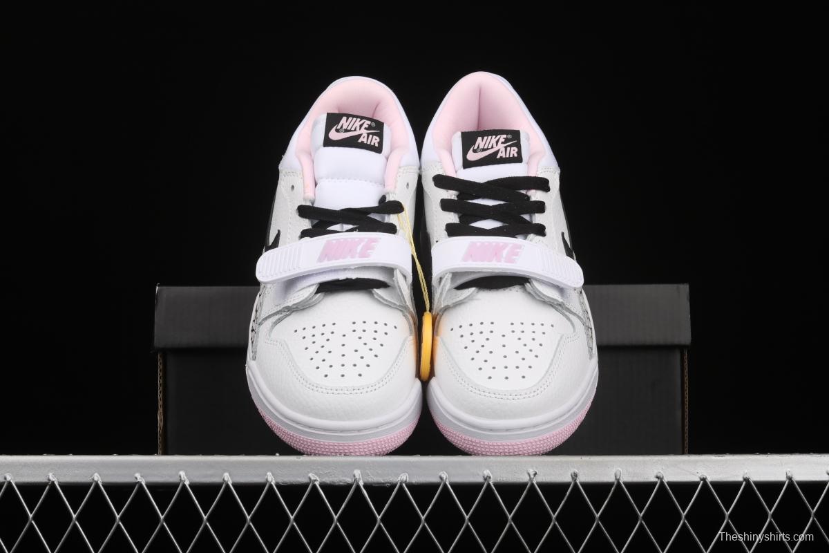 Air Jordan Legacy 312 Low girl powder color matching low-top basketball shoes AT4040-106