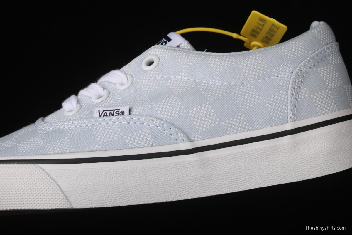 Vans Doheny Era Milk Blue Checkerboard online Celebrity shoes VN0A3MVZ3QN