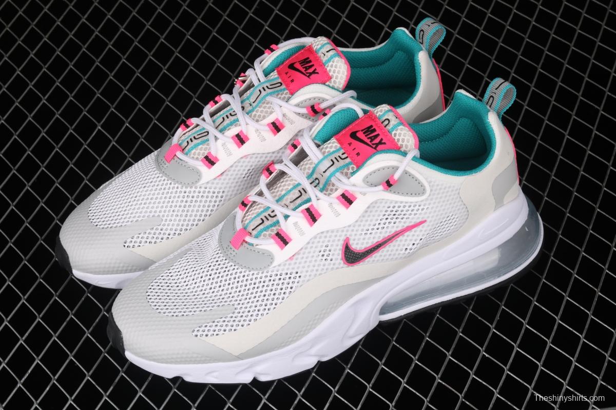 NIKE Air Max 270React new high-frequency mesh hollowing out function half-palm air cushion running shoes CZ1612-100