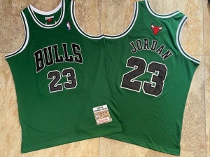 Men's Michael Jordan Green Retro Classic Team Jersey