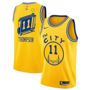 Classic Edition Club Team Jersey - Yellow - Klay Thompson - Mens