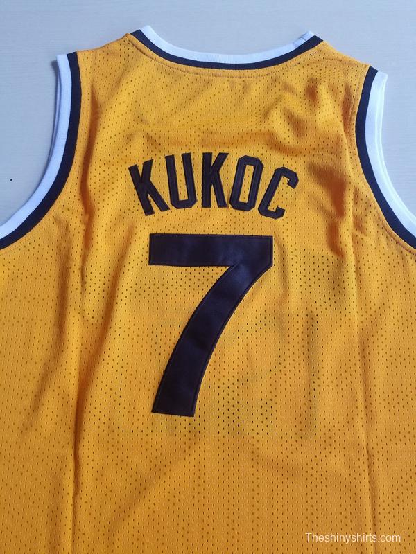 Toni Kukoc 7 Jugoplastika Split Basketball Jersey