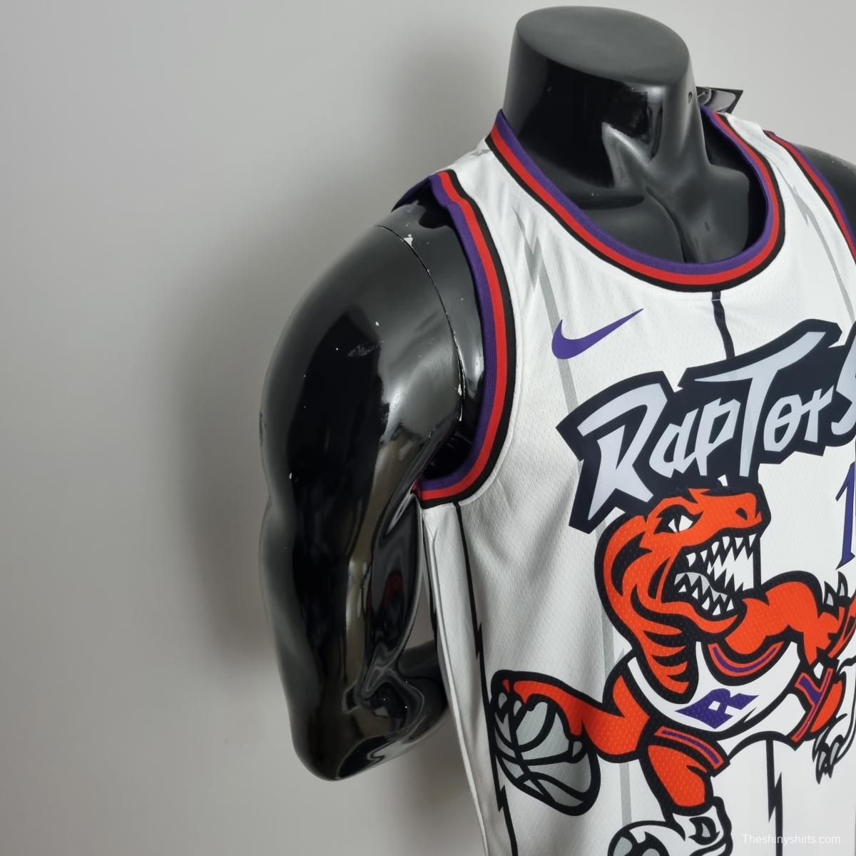 Toronto Raptors CARTER #15 White NBA Jersey