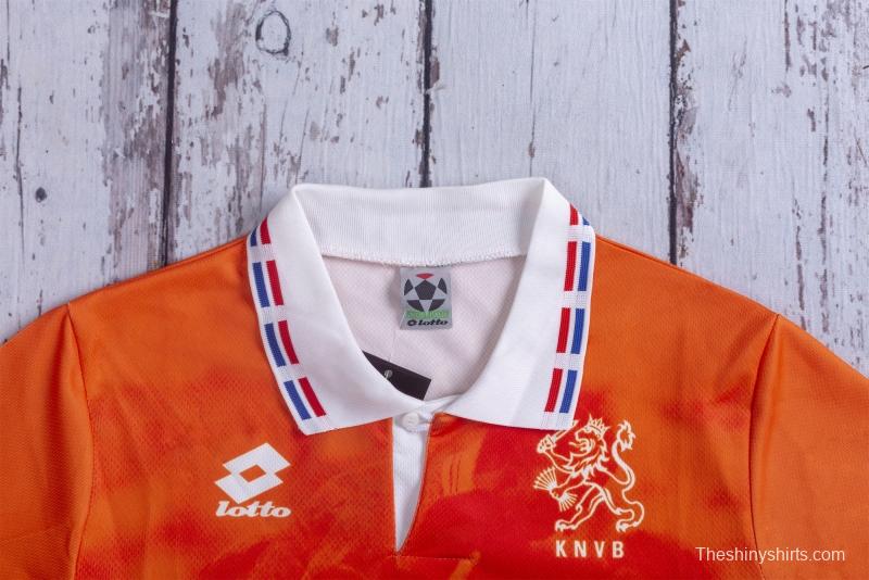 Retro 1996 The Netherlands Home Soccer Jersey