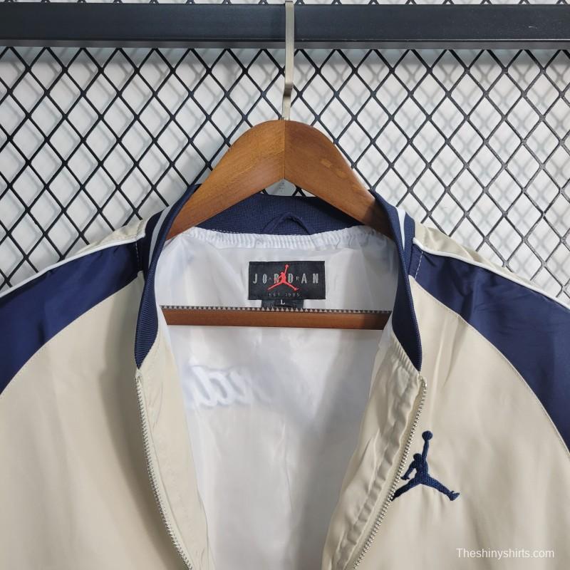 2023 Jordan Beige Zipper Jacket