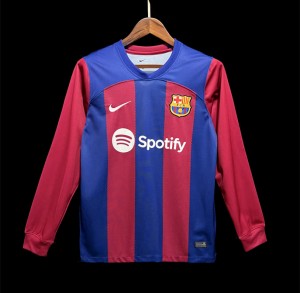 23/24 Barcelona Home Long Jersey