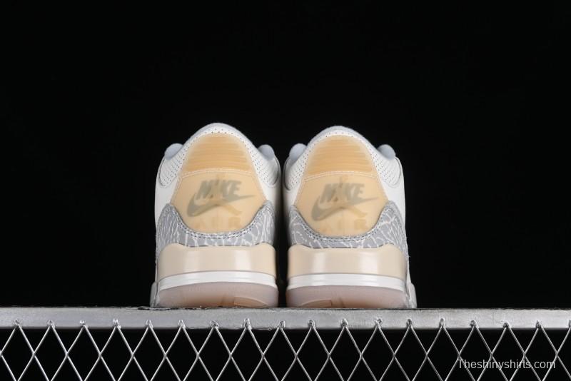 Nike Air Jordan 3 Retro Craft Ivory Sneakers - FJ9479-100