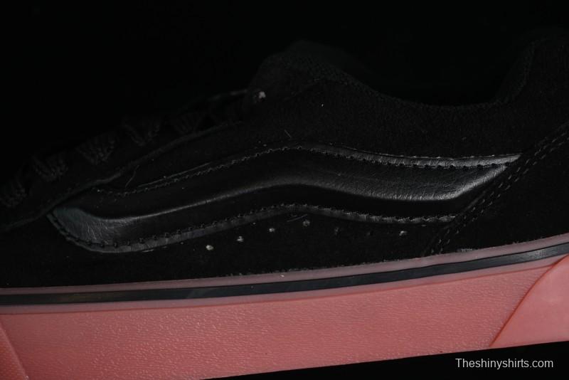 Vans Classics Knu Skool Chunky Tongue Retro Skate Shoes - VN000CRPGRN