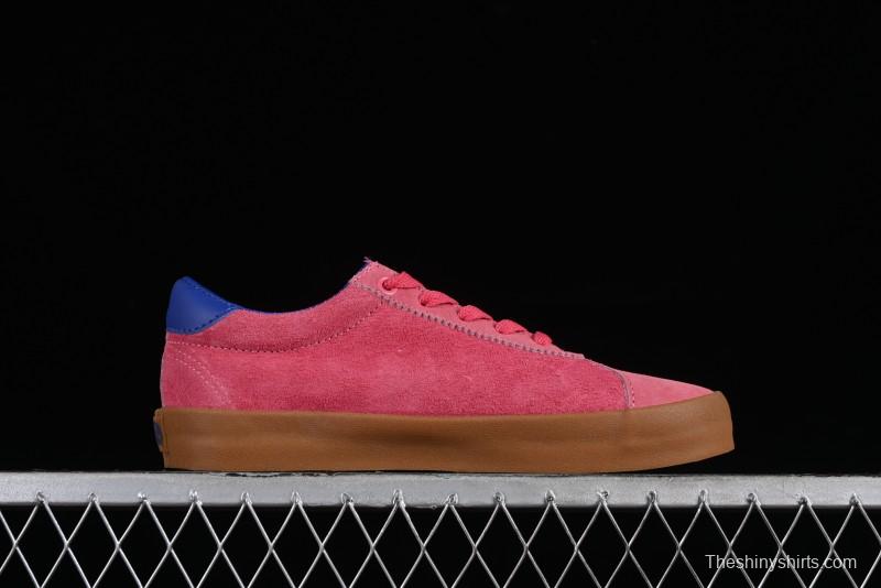 Vans Vault Og Sport Low Retro Suede Canvas Vulcanized Shoes in Dragon Fruit - VN000CQRCHL