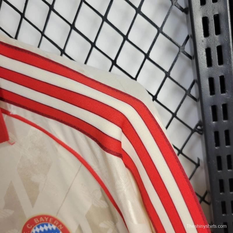 24/25 Bayern Munich Adidas Originals Cream Lifestyler Long Sleeve Jersey