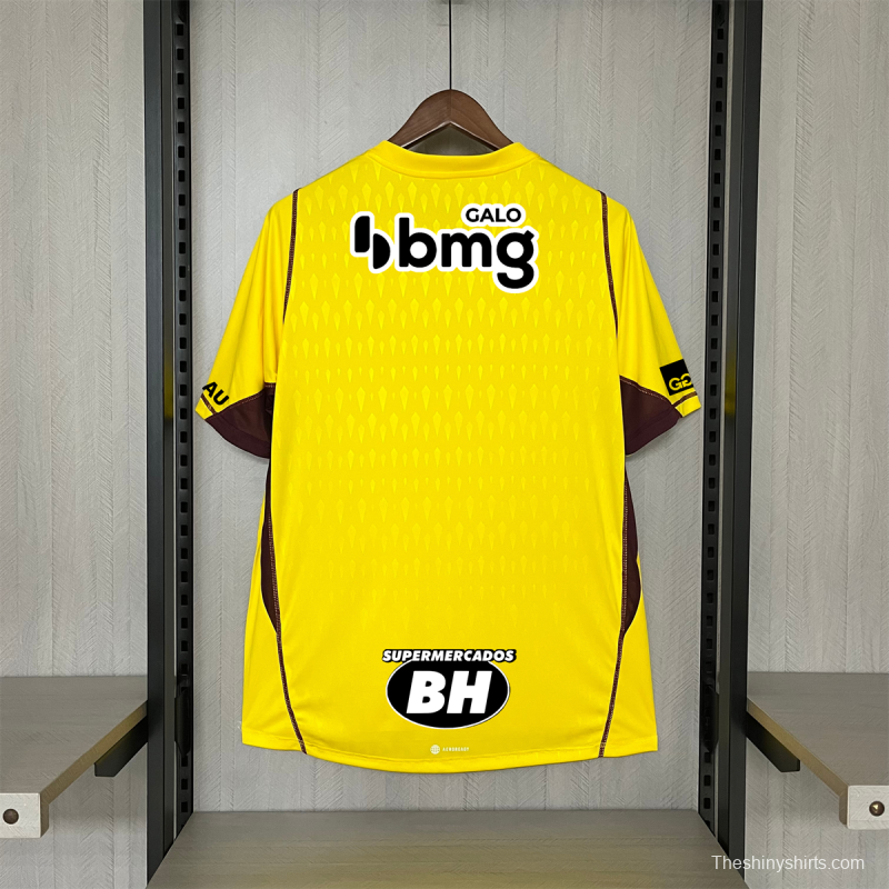 24/25 Atlético Mineiro Limited Edition Goalkeeper Yellow All Sponsors