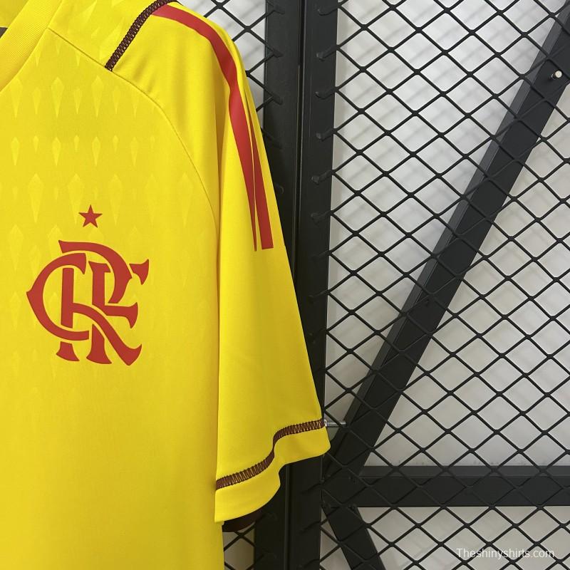 24/25 Flamengo Limited Edition Goalkeeper Yellow Jersey