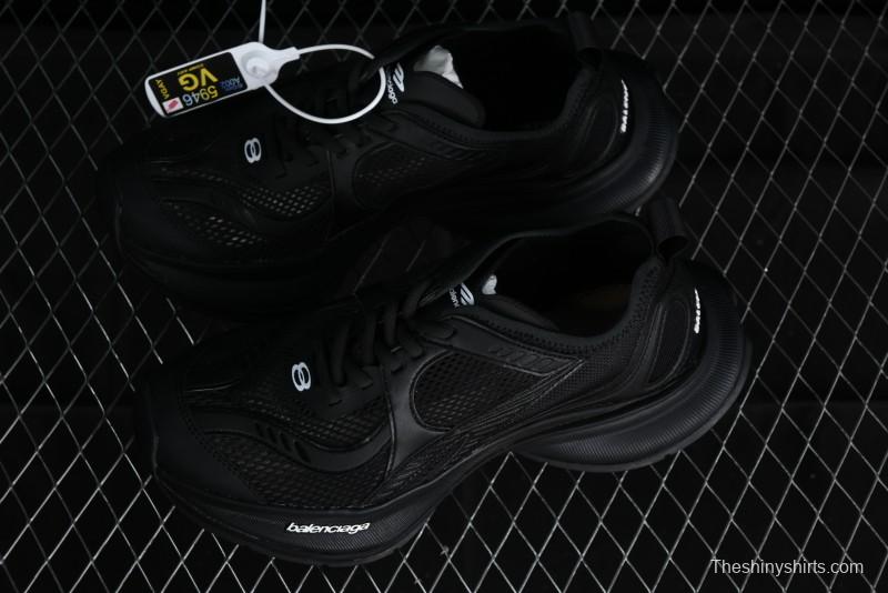 Balenciaga Circuit Lightweight Distressed Print Round Toe Fashion Casual Shoes - WFLGY1000