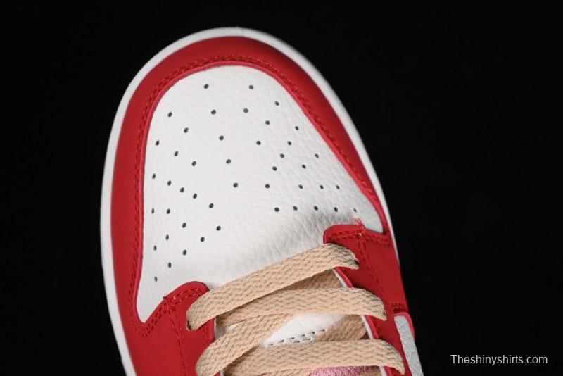 Nike Dunk Low SB Bacon Color Casual Skate Shoes - FB7910-600