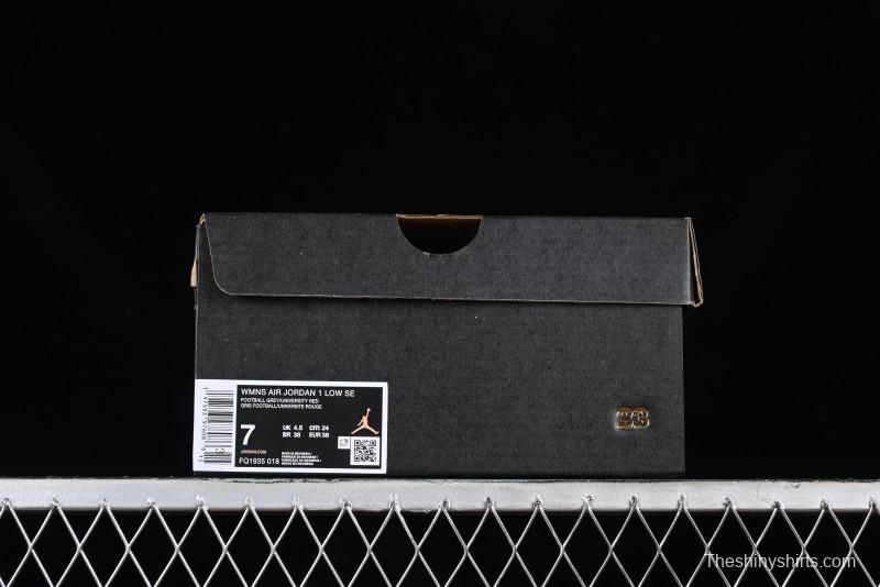 Nike Air Jordan 1 Low AJ1 White Red Casual Sneakers - FQ1935-018