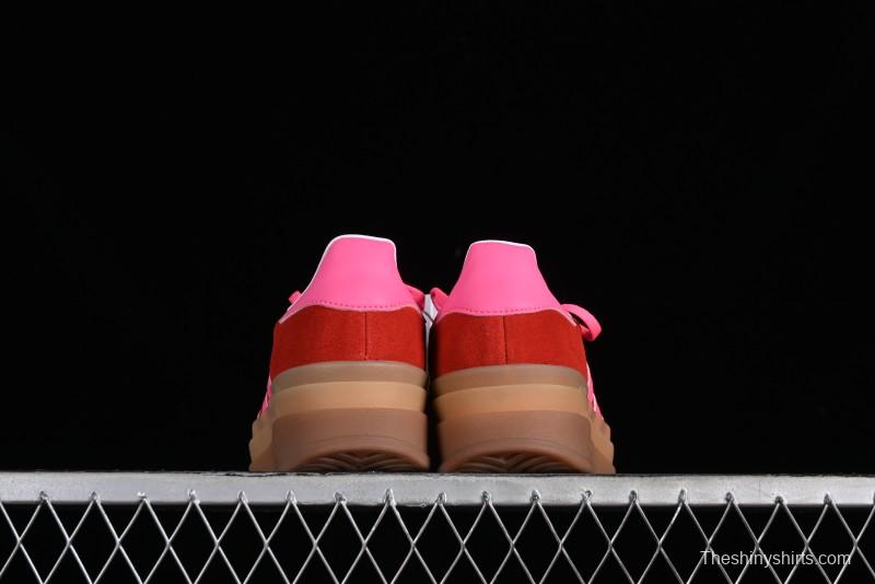 Adidas Originals Gazelle Bold IH7496 Low-Top Sneakers with Thick Sole for Slip Resistance and Durability