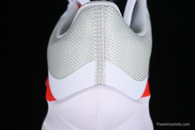 Nike Zoom Winflo 8 Breathable Mesh Running Shoes with Forefoot and Heel Zoom Air Cushion - CW3419-100