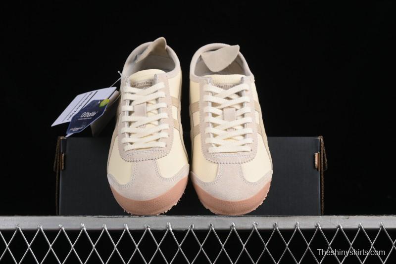 Onitsuka Tiger Mexico 66 Low-Top Leather Running Shoes - 1183C076-101