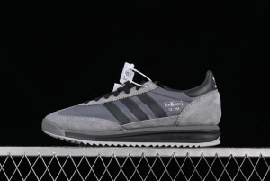 Adidas Originals SL 72 RS Retro Running Shoes with Ecotex Tongue and EVA Midsole - IH8018