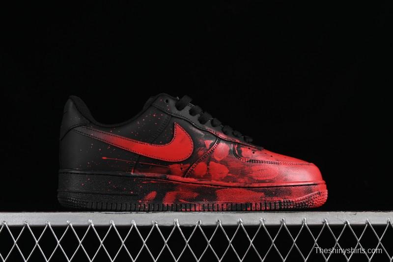 Nike Air Force 1 '07 Low 2D Hand-Painted Anatomy Scene Casual Sneakers - CW2288-011