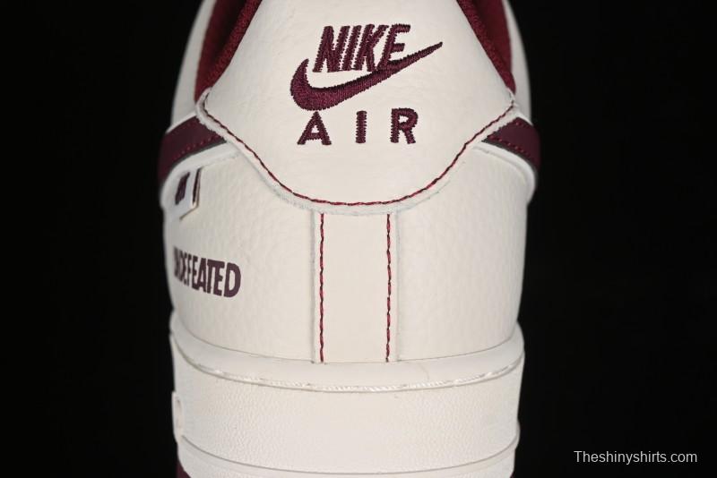 Nike Undefeated Air Force 1'07 Low Casual Sneakers with Custom Leather and Reflective Details - UT2023-206