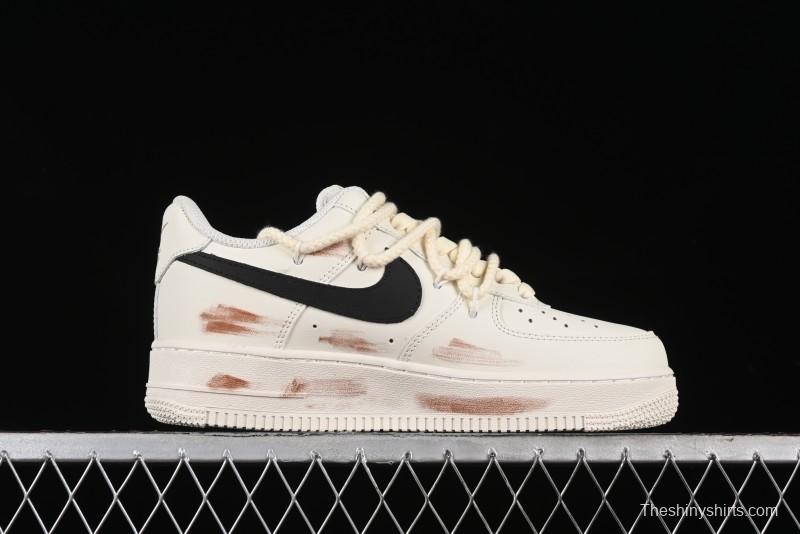Nike Air Force 1 '07 Low Deconstructed Strap Casual Sneakers - CX6951-153