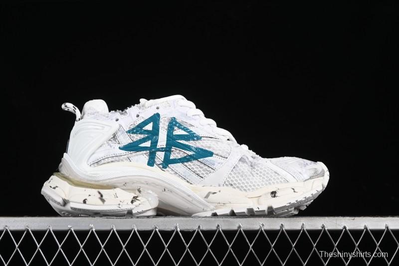 Balenciaga Runner Kith Four Color Retro Casual Shoes - W3RNY0133