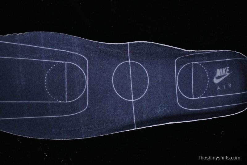 Nike Air Force 1 '07 Low Casual Sneakers with Black and White Hand-Drawn Anime Design - CT2585-100