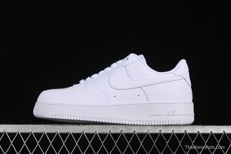 Nike Air Force 1 '07 Low Casual Sneakers with Full-Length Air Cushion - IB4025-100