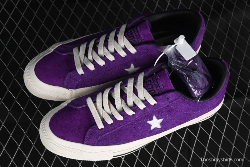 Converse One Star Pro Retro Skateboard Shoes in Purple - A08141C