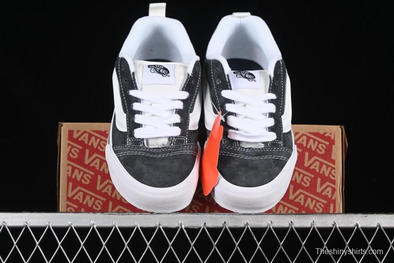 Vans Classics Knu Skool Full-Grain Leather Retro Sneakers - VN000CS0BGF