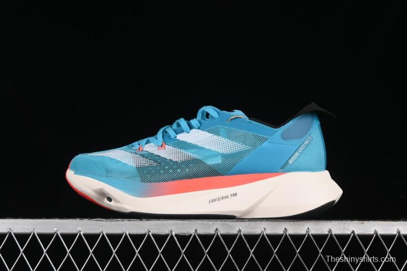 Adidas Adizero Adios Breathable Low-Top Running Shoes - ID8473