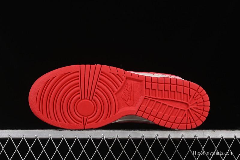 Nike SB Dunk Low Supreme Collaboration Anniversary Customized Low-Top Casual Sneakers - KK1688-031