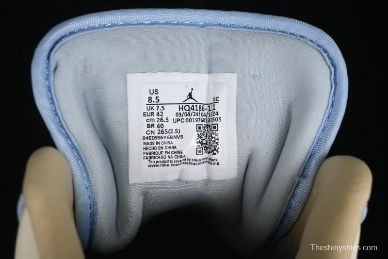 Nike Air Jordan 1 Low OG AJ1 White Brown Low Top Casual Basketball Shoes - HQ4186-111