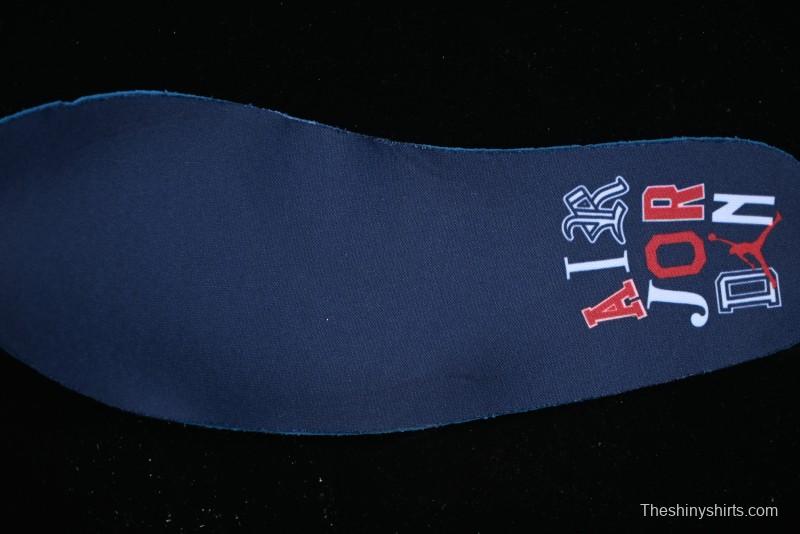 Nike Air Jordan 1 Low AJ1 Navy Blue Silk Casual Sneakers - FZ8778-044