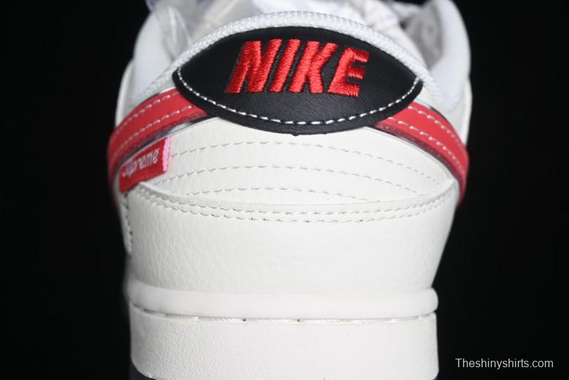 Nike SB Dunk Low Supreme Collaboration - Hello Kitty Anniversary Customized Low-Top Casual Sneakers - XY1688-018