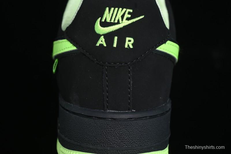 Nike Air Force 1 '07 Low Supreme Collaboration - Night Glow Low-Top Casual Sneakers - DF0188-009