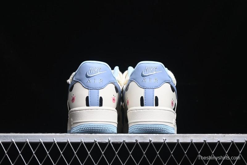 Nike Air Force 1 '07 Low Milk Pig Casual Lace-Up Sneakers - BD7701-110