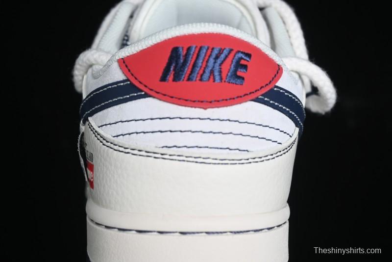 Nike SB Dunk Low Stone Island Anniversary Edition Customized Low-Top Casual Skate Shoes - YX5066-201