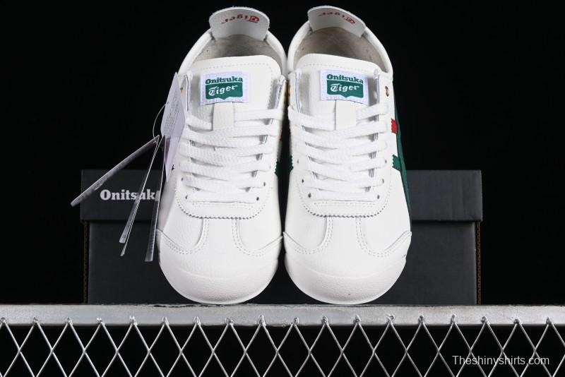 Onitsuka Tiger Mexico 66 Low-Top Leather Sneakers for Casual Running - 1183B511-200
