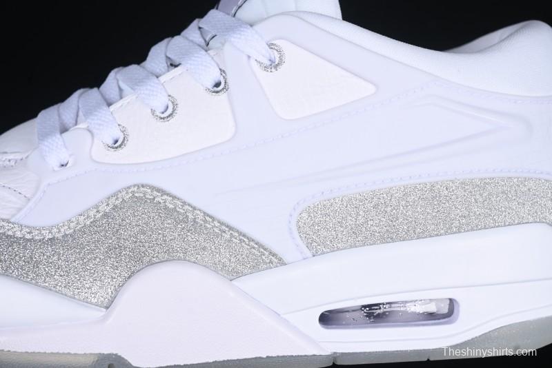 Nike Air Jordan 4 Retro Low Basketball Shoes - HQ3441-111