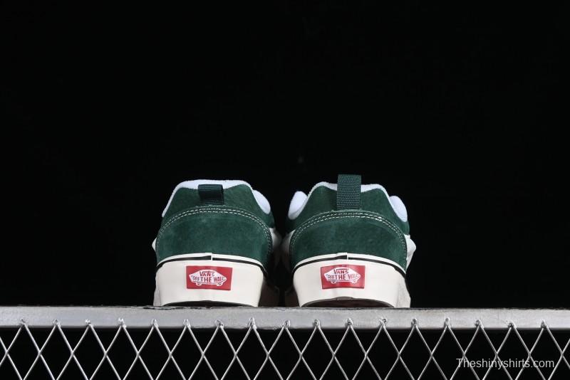 Vans Classics Knu Skool Green Platform Sneakers - VN0AUAK374