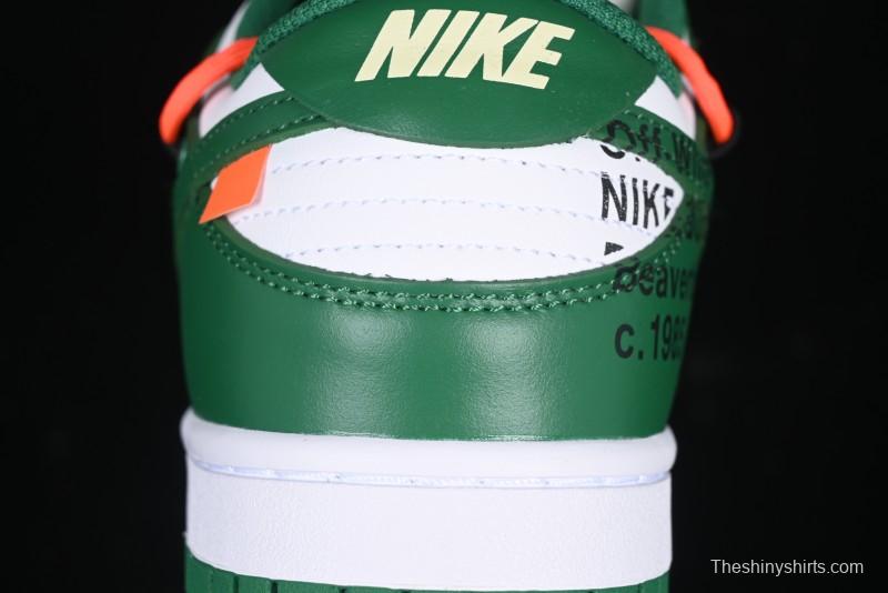 Off-White x Futura x Nike Dunk Low OW Collaboration Sneakers - CT0856-100